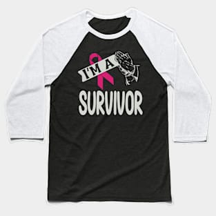 I'm a Survivor Baseball T-Shirt